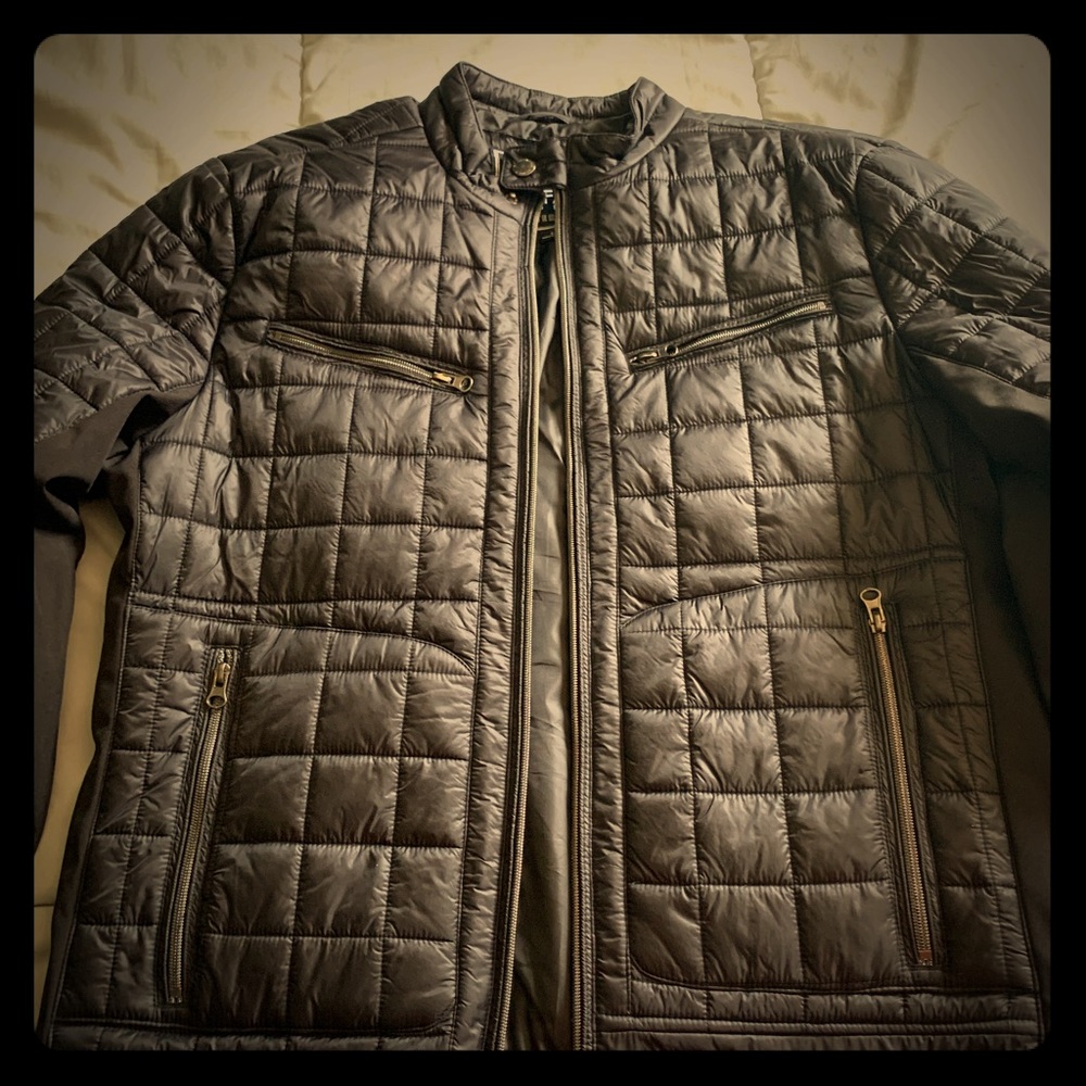 David Bitton Buffalo Puff Jacket L